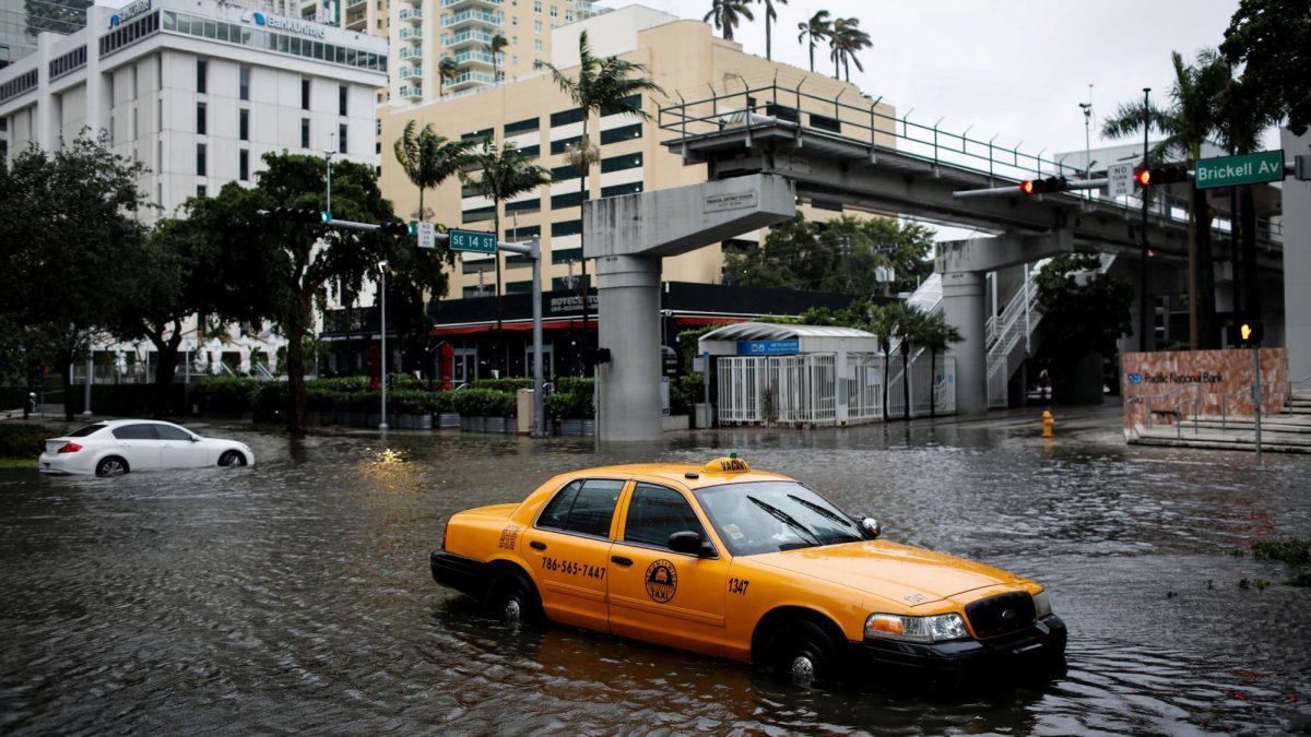 Flooding following the Florida hurricanes